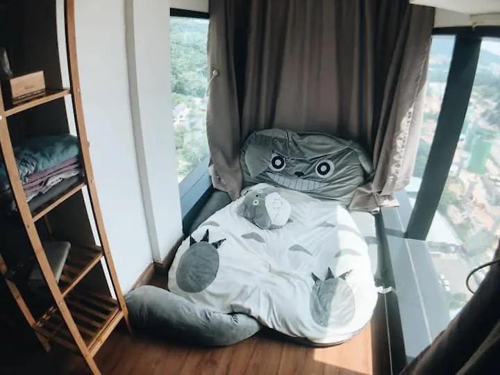 Cozy Totoro Loft Damansara With Wifi & Netflix Apartment Petaling Jaya 0*,